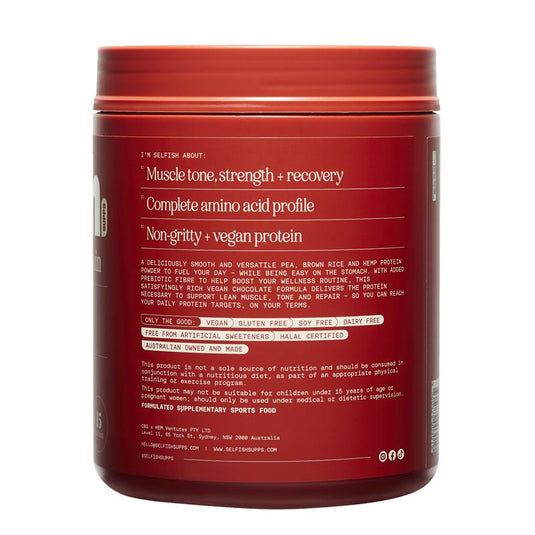 Selfish Give Me Plant Protein Rich Chocolate Flavour 450g