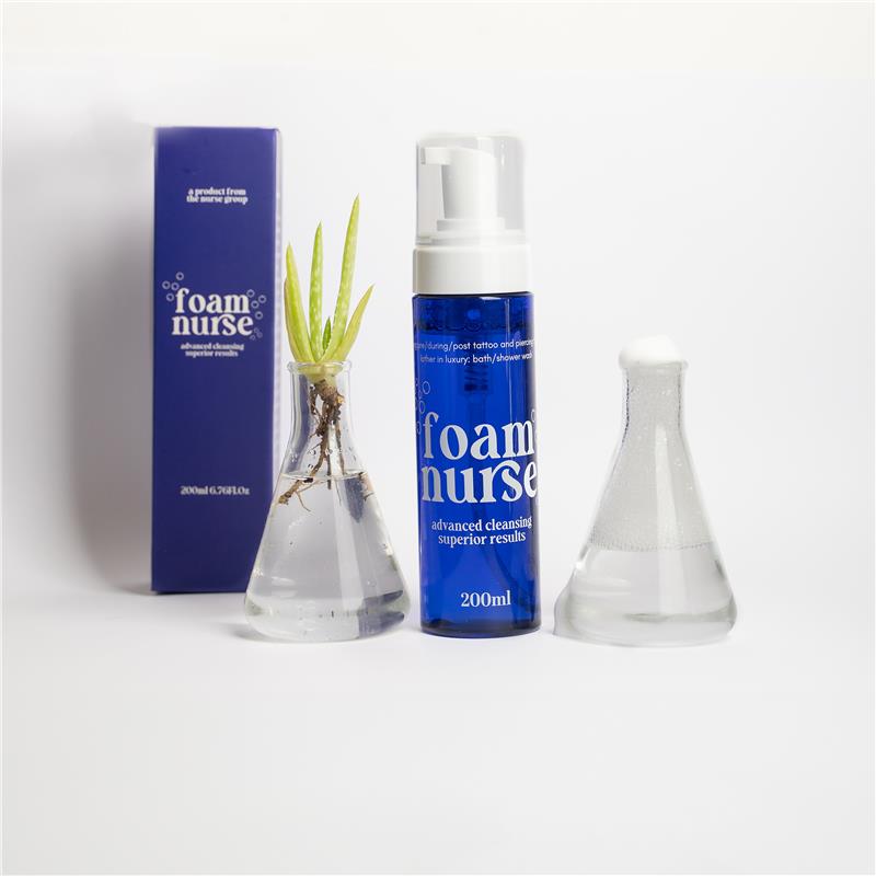 Load image into Gallery viewer, Ink Nurse Foam Nurse Tattoo Soap + Body Wash 200ml
