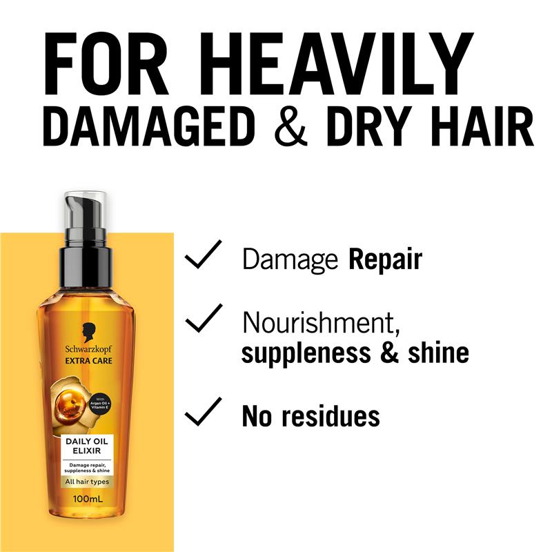Load image into Gallery viewer, Schwarzkopf Extra Care Daily Oil Elixir 100ml
