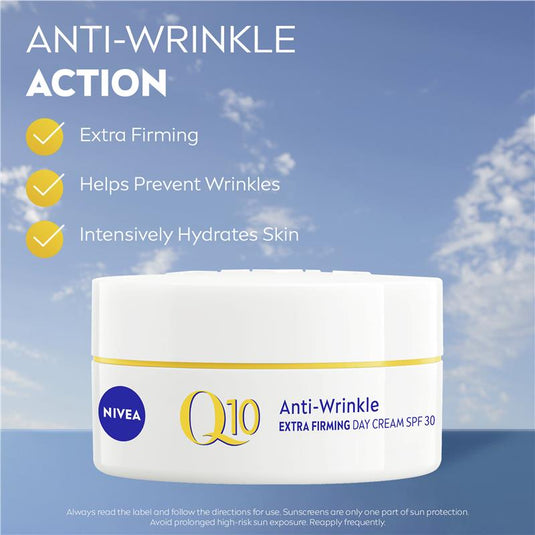 NIVEA Q10 Anti-Wrinkle Extra Firming Day Cream SPF30 50ml