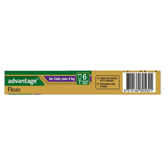 Advantage for Cats over 4kg 6 pack