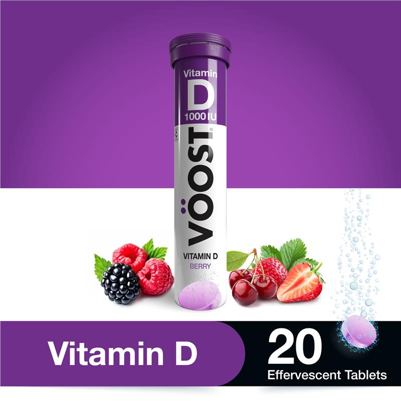 Load image into Gallery viewer, Voost Vitamin D Effervescent 20 Tablets
