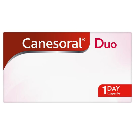 Canesoral Duo Oral 150mg Capsules And 10mg/g Cream 1 - Fluconazole + Clotrimazole (S3)