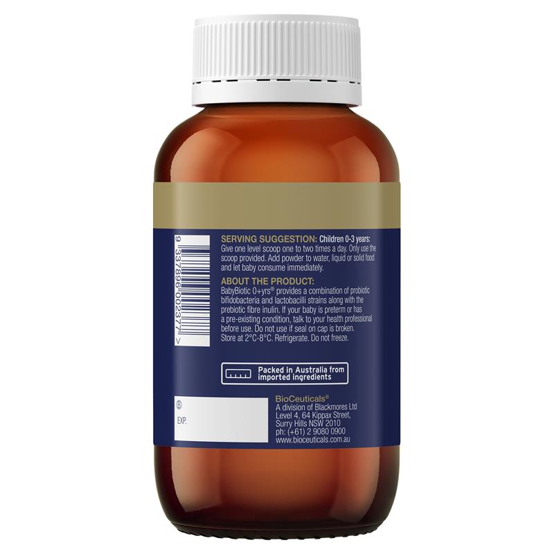 Load image into Gallery viewer, Bioceuticals BabyBiotic 0 + Years® 100g Fridge Line
