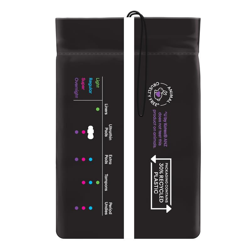 Load image into Gallery viewer, U By Kotex Designer Series Ultrathins Pads Wing Regular 22 Pack
