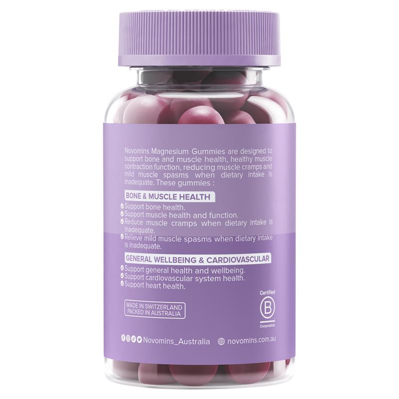 Load image into Gallery viewer, Novomins Magnesium 60 Gummies NEW
