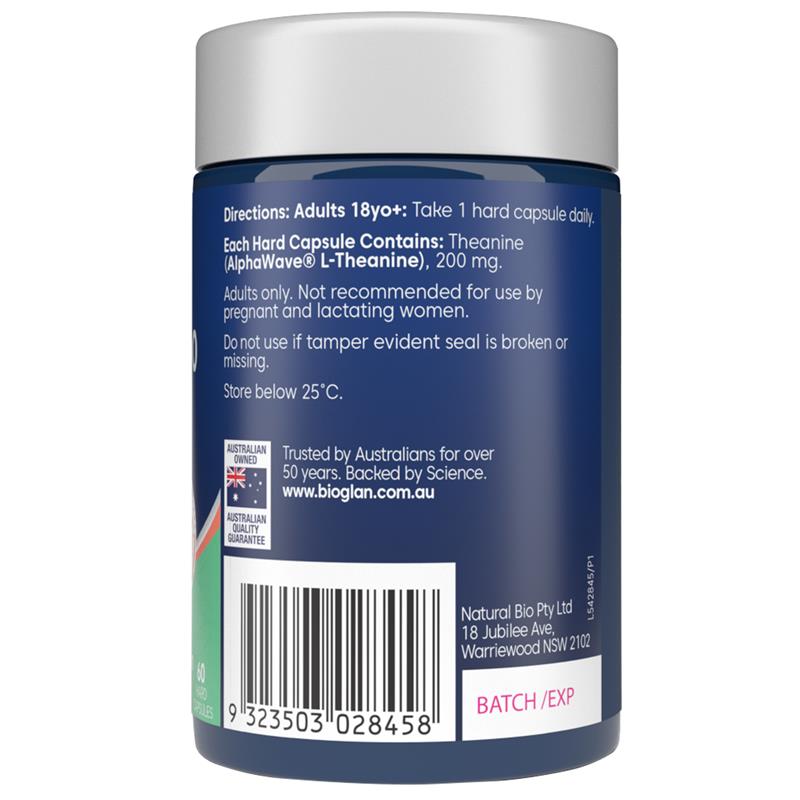 Load image into Gallery viewer, Bioglan L Theanine Calm &amp; Focus 60 Tablets
