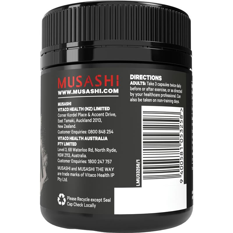Load image into Gallery viewer, Musashi Creatine 120 Capsules
