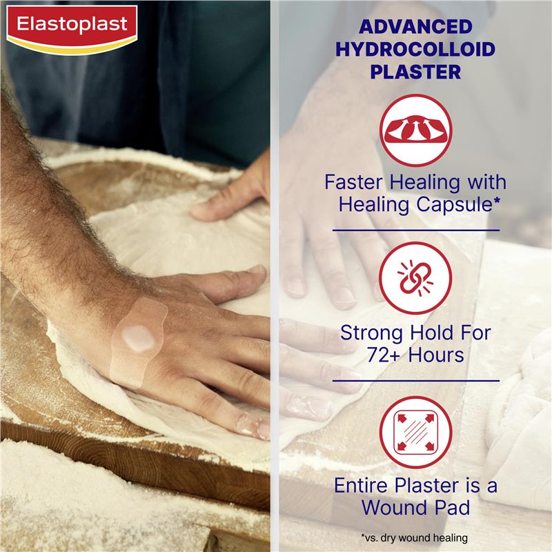 Load image into Gallery viewer, Elastoplast Second Skin Protection Strips 3.6cm x 7.3cm 6 Pack
