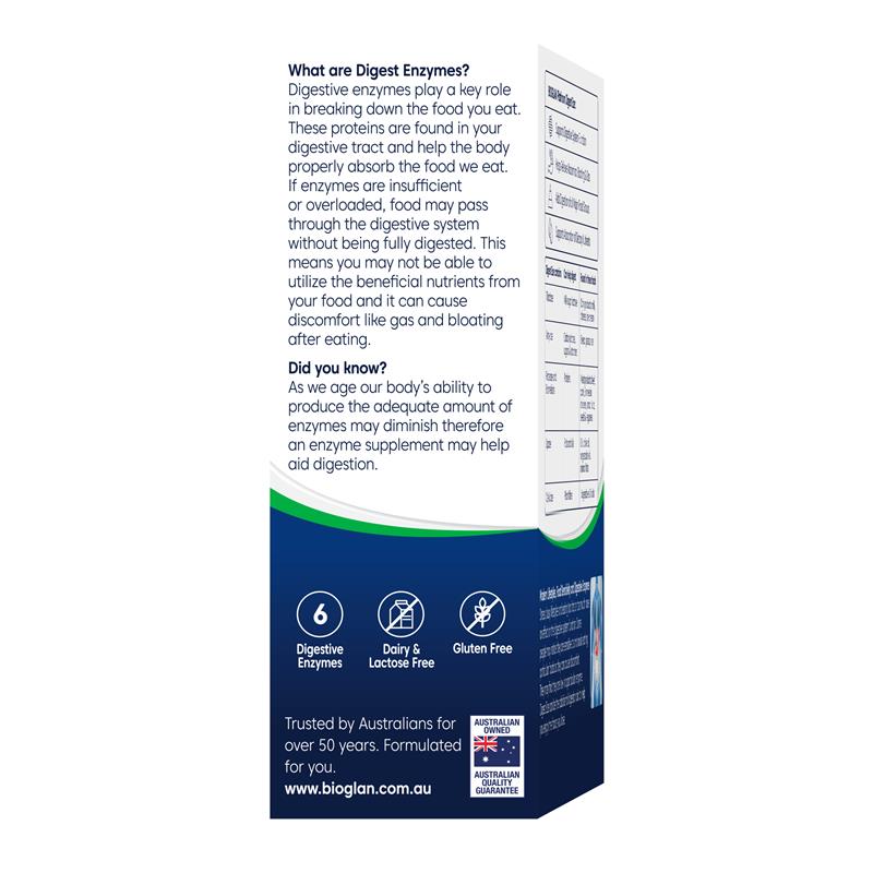 Load image into Gallery viewer, Bioglan Platinum Digest Eze Multi Action 40 Capsules
