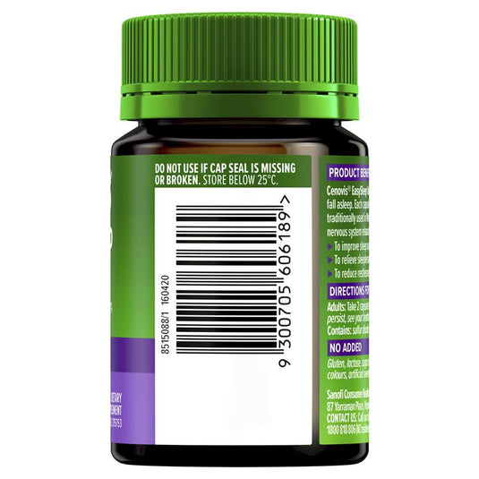 Cenovis Easy Sleep Valerian 2000mg 30 Capsules