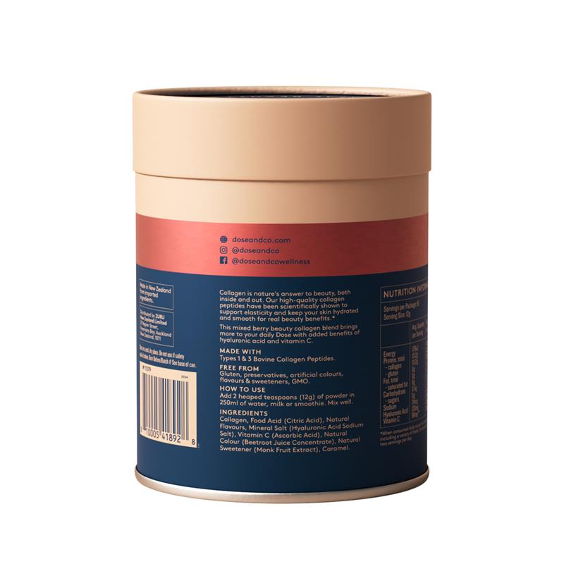 Load image into Gallery viewer, Dose &amp; Co Beauty Collagen Mixed Berry 200g
