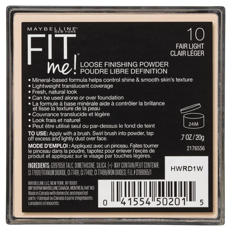 Load image into Gallery viewer, Maybelline Fit Me Loose Finishing Powder 10 Fair Light
