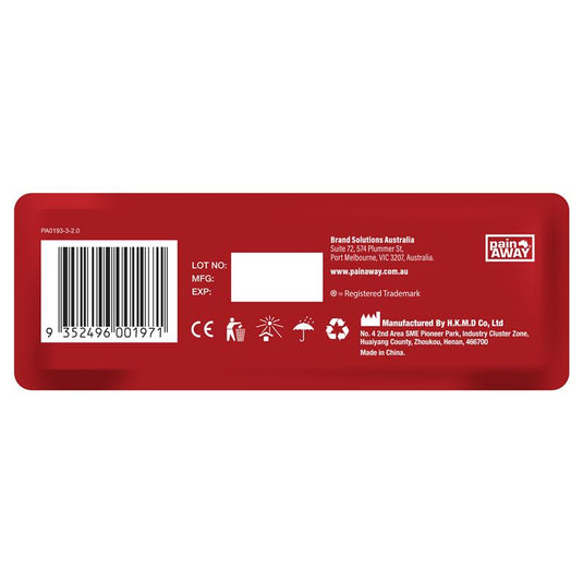 Pain Away Heat Patches Regular 5 Pack