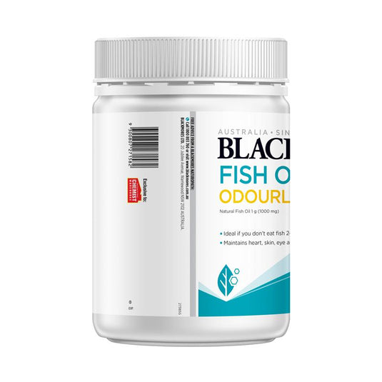 Blackmores Odourless Fish Oil 1000mg 500 Capsules Exclusive Size