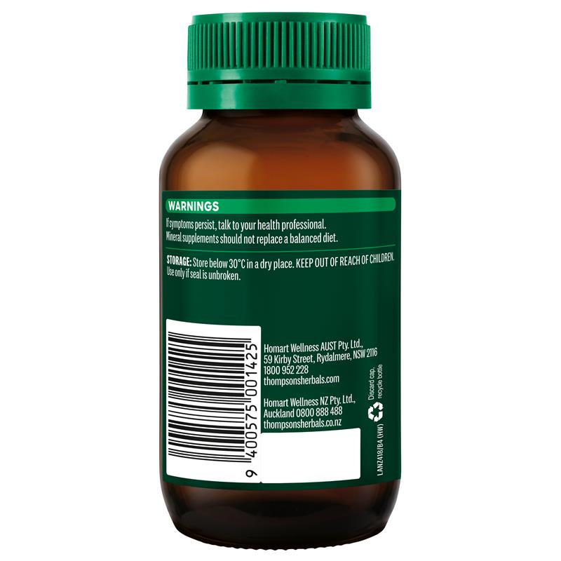 Load image into Gallery viewer, Thompson's Organic Zinc 180 Tablets
