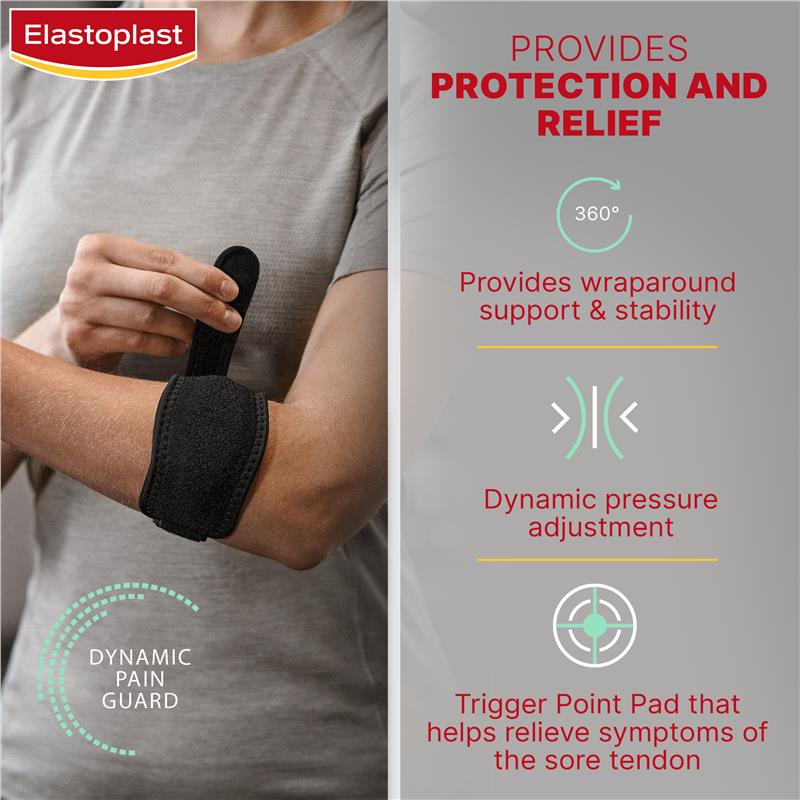 Load image into Gallery viewer, Elastoplast Protective Adjustable Tennis Elbow Support
