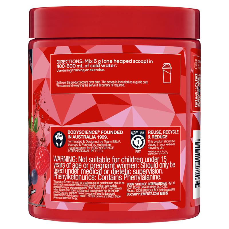 Load image into Gallery viewer, BSc EAAs + Hydration Berry 180g
