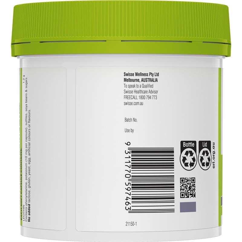 Load image into Gallery viewer, Swisse Ultiboost Lecithin 1200mg 150 Caps
