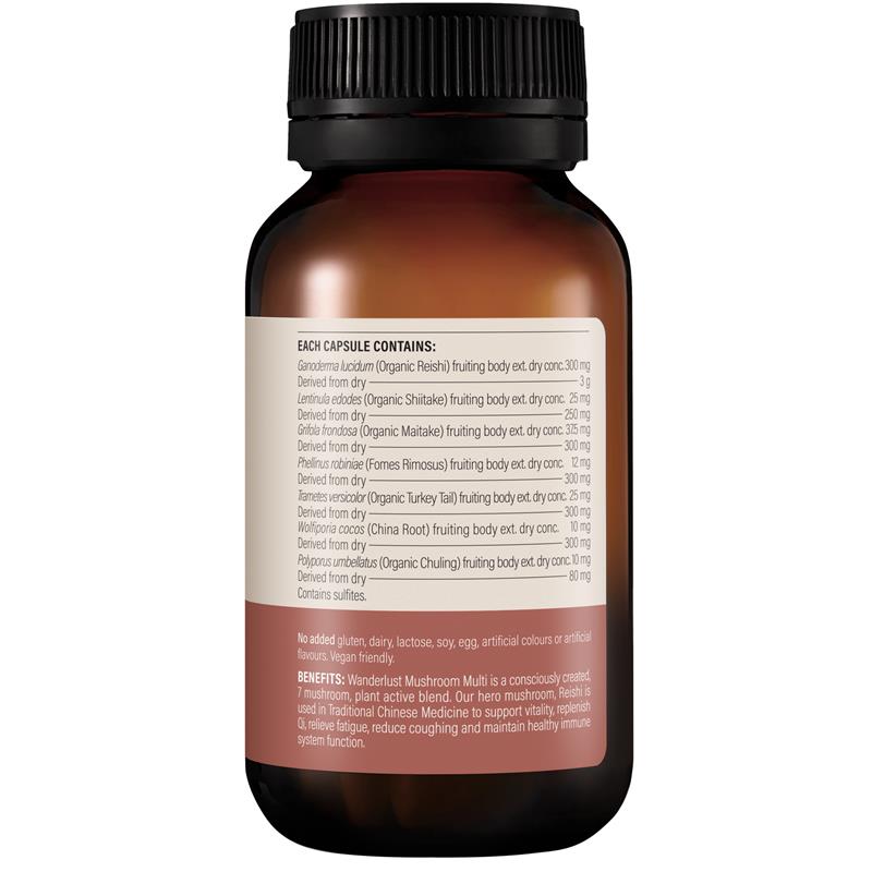 Load image into Gallery viewer, Wanderlust Mushroom Multi 60 Capsules
