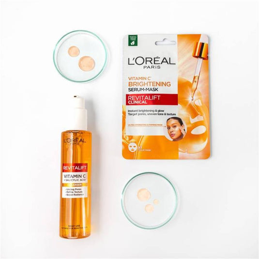 L'Oreal Paris Revitalift Clinical Vitamin C Brightening Serum Sheet Mask