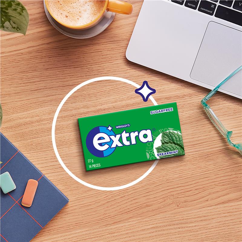 Load image into Gallery viewer, Extra Envelope Spearmint Gum 27g
