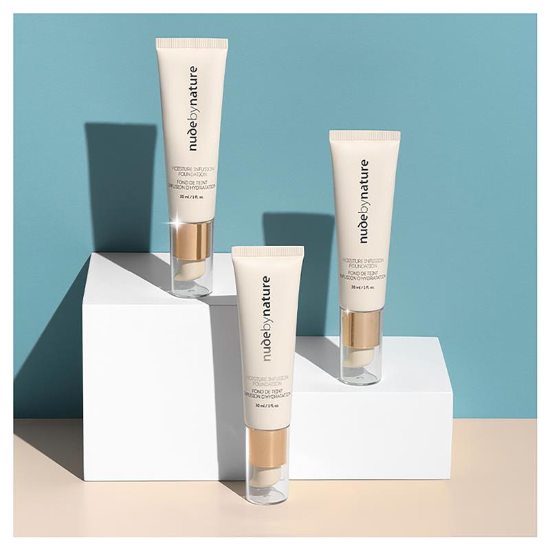 Load image into Gallery viewer, Nude by Nature Moisture Infusion Foundation 30ml N4 Silky Beige
