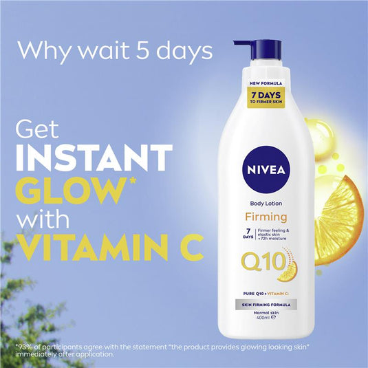 NIVEA Q10 + Vitamin C Firming Body Lotion 400ml
