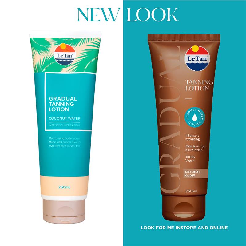 Load image into Gallery viewer, Le Tan Coconut Gradual Tan Lotion 250ml
