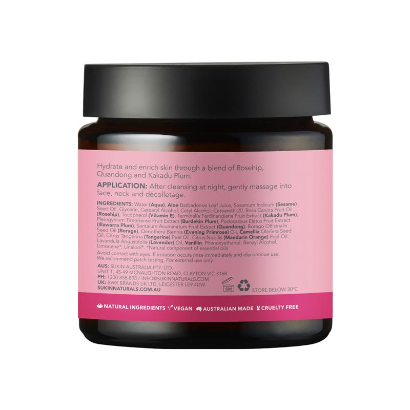 Load image into Gallery viewer, Sukin Rosehip Enriching Night Cream 120ml
