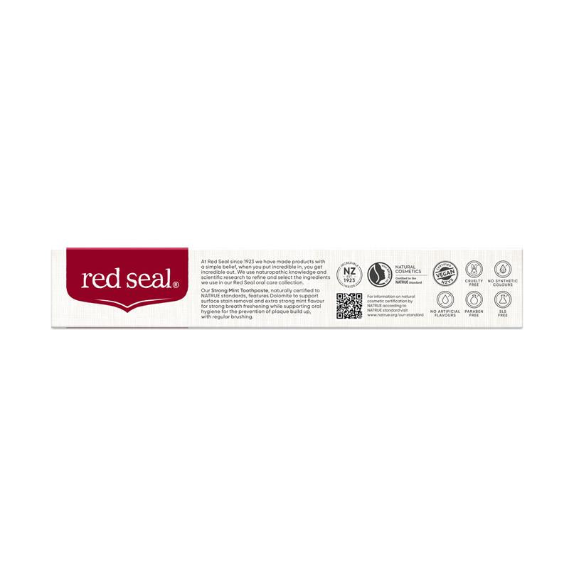 Load image into Gallery viewer, Red Seal Toothpaste Strong Mint 100g
