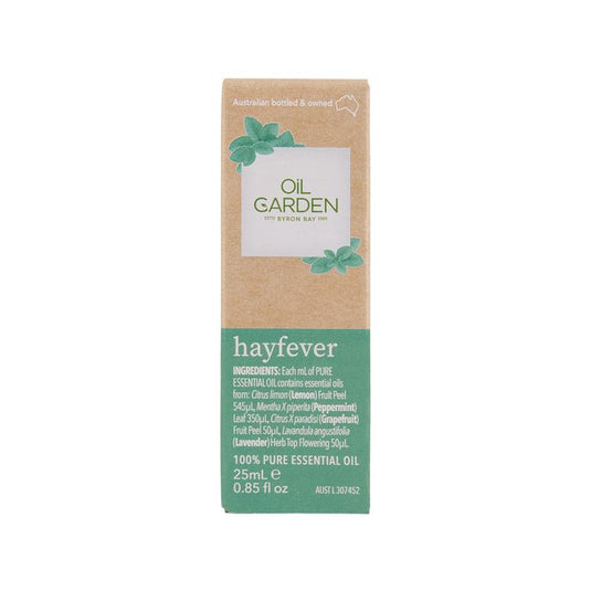 Oil Garden Natural Remedies Hay Fever Oil 25ml