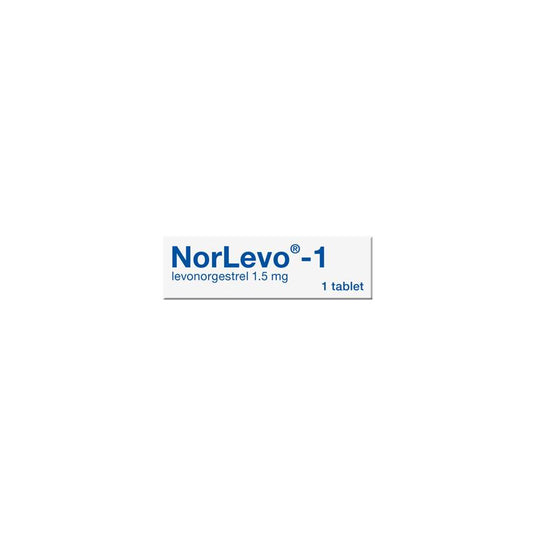 Norlevo 1 1.5mg Tablet 1 - Levonorgestrel (S3)