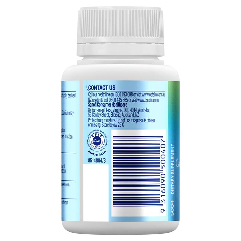 Load image into Gallery viewer, Ostelin Calcium &amp; Vitamin D3 60 Tablets
