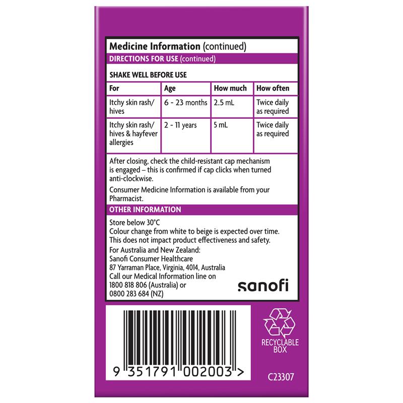 Load image into Gallery viewer, Telfast Kids Oral Liquid 60ml
