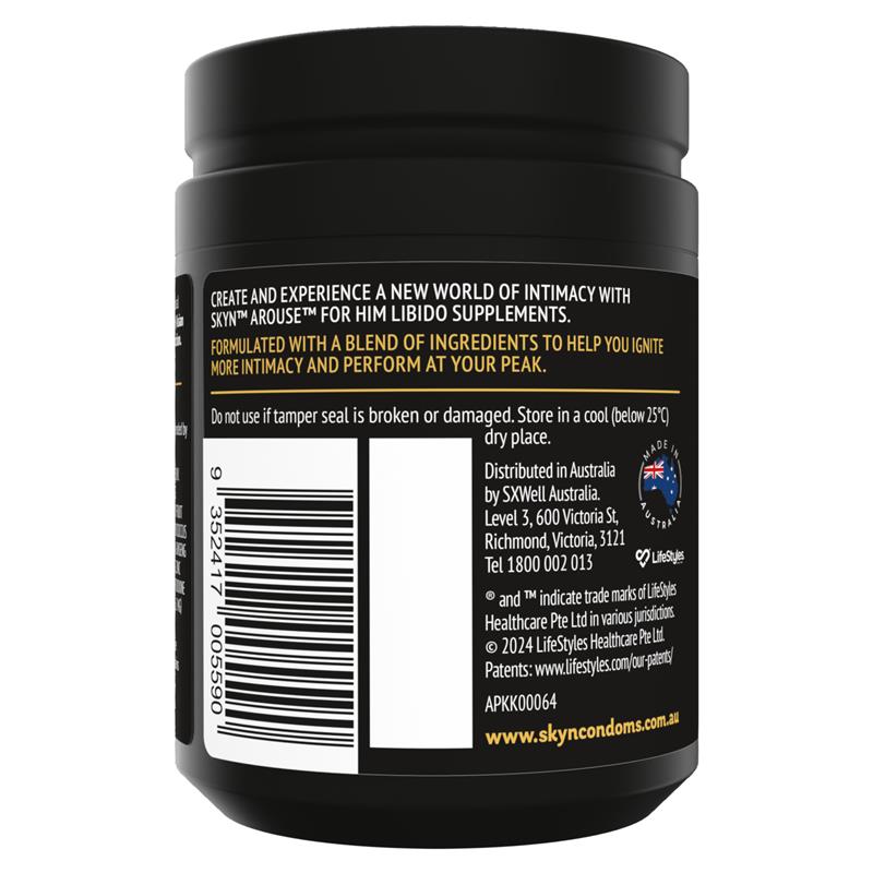 Load image into Gallery viewer, Skyn Arouse For Him Libido Supplements 60 Tablets
