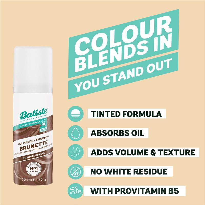 Load image into Gallery viewer, Batiste Beautiful Brunette Dry Shampoo 50ml
