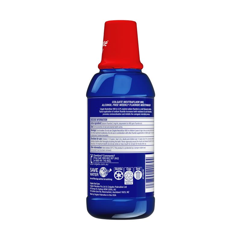 Load image into Gallery viewer, Colgate NeutraFluor Alcohol Free 900 Mouthwash 473ml
