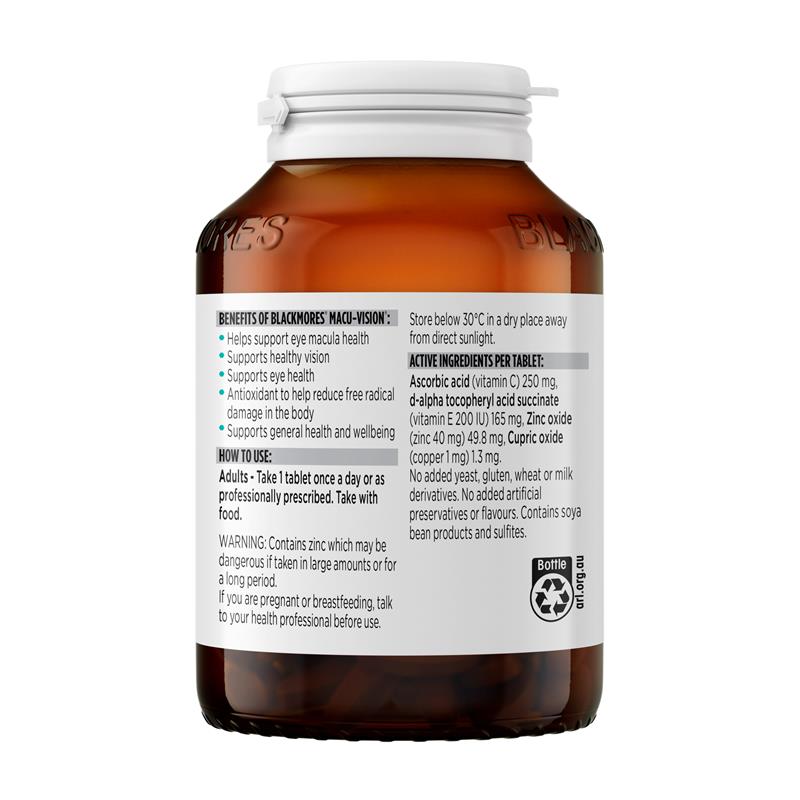 Load image into Gallery viewer, Blackmores Macu Vision 150 Tablets
