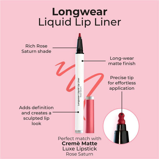 MCoBeauty Liquid Lip Liner Rose Saturn