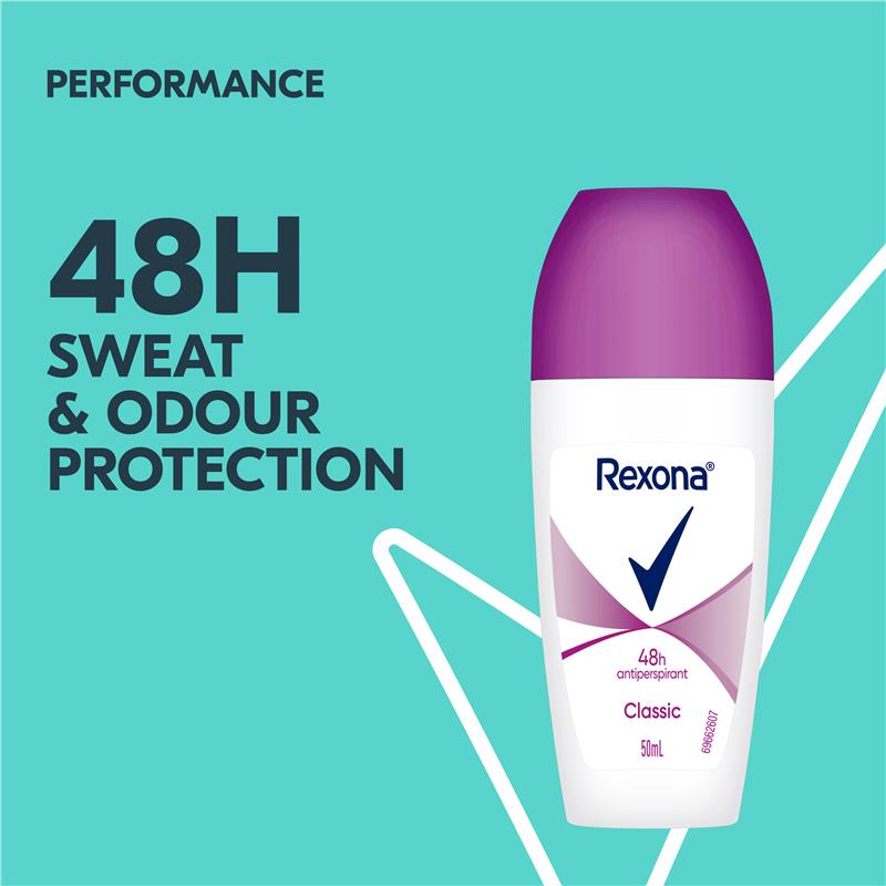 Load image into Gallery viewer, Rexona Women Antiperspirant Roll On Classic 50ml
