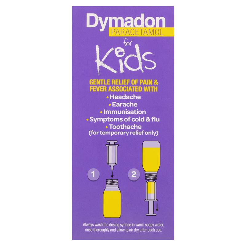 Load image into Gallery viewer, Dymadon for Kids Orange 2 years - 12 years 200mL
