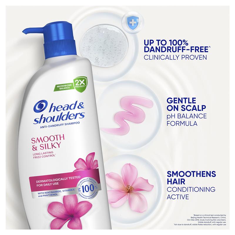 Load image into Gallery viewer, Head &amp; Shoulders Smooth &amp; Silky Shampoo 850ml
