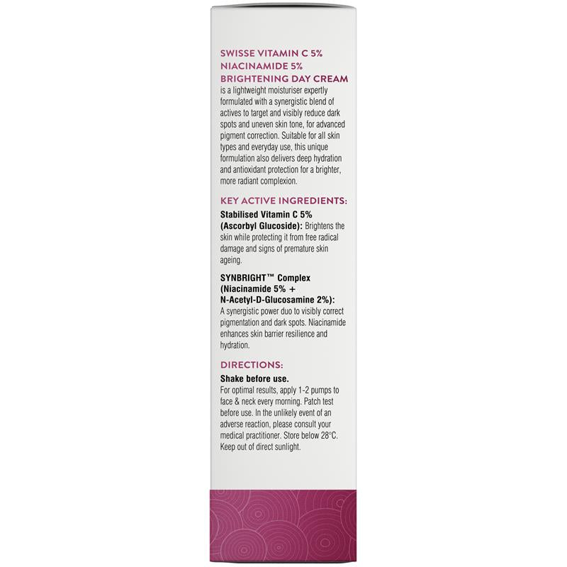 Load image into Gallery viewer, Swisse Skincare Vitamin C 5% Niacinamide 5% Brightening Day Cream 50ml

