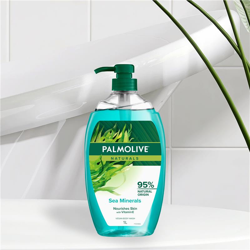 Load image into Gallery viewer, Palmolive Naturals Body Wash Sea Minerals 1L
