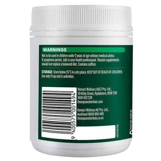 Thompson's Ultra C 1000mg 180 Tablets