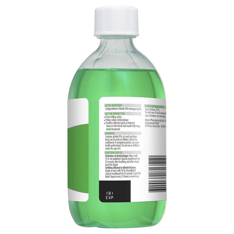 Load image into Gallery viewer, Cepacol Mouthwash Mint 500mL
