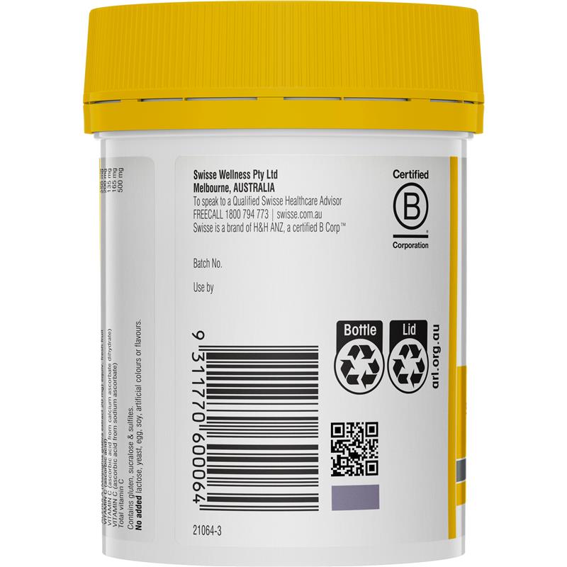 Load image into Gallery viewer, Swisse Vitamin C + Manuka Honey 120 Tablets
