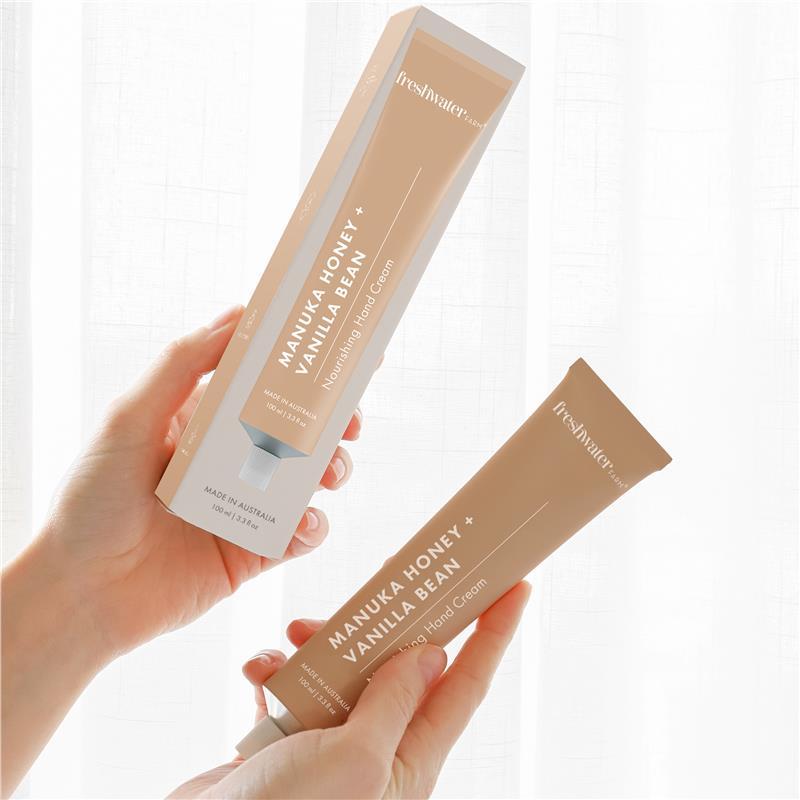 Load image into Gallery viewer, Freshwater Farm Manuka Honey &amp; Vanilla Bean Hand Cream 100ml
