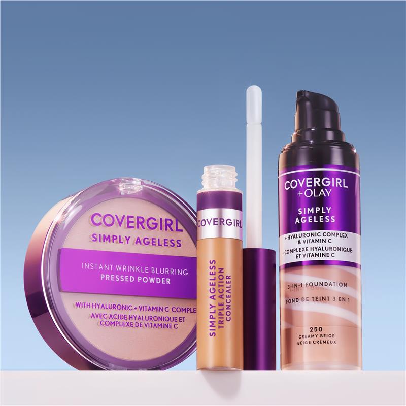 Load image into Gallery viewer, Covergirl Olay Simply Ageless 3in1 Liquid Foundation Classic Ivory
